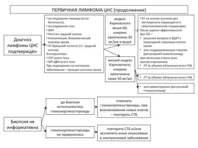 Первичные опухоли центральной нервной системы