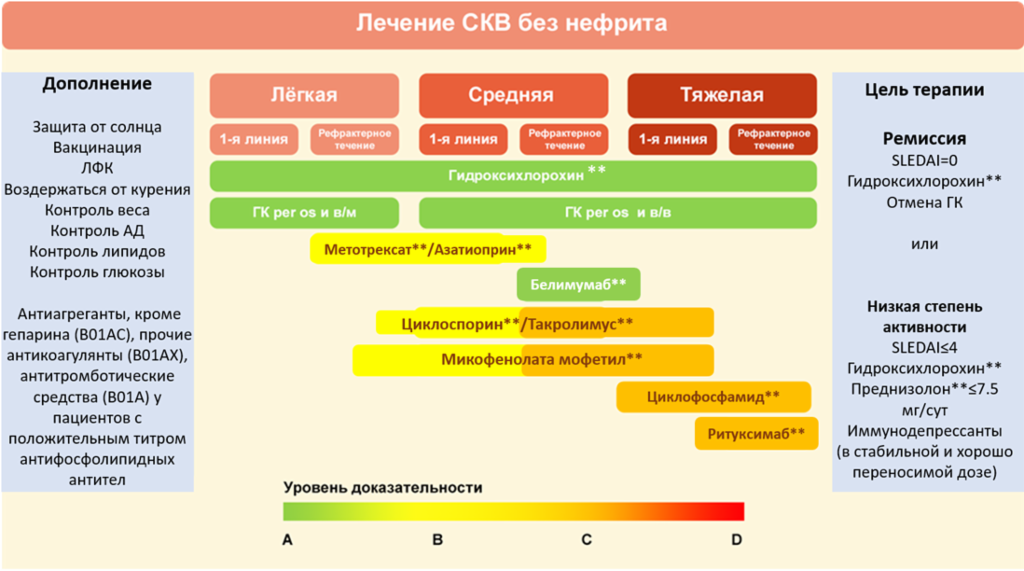 Системная красная волчанка — 2025 | Клинические рекомендации